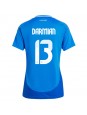 Italia Matteo Darmian #13 Hjemmedrakt Dame EM 2024 Korte ermer